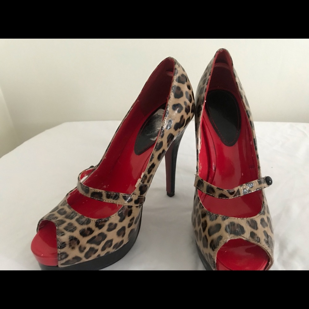 Cheetah heels 5.5